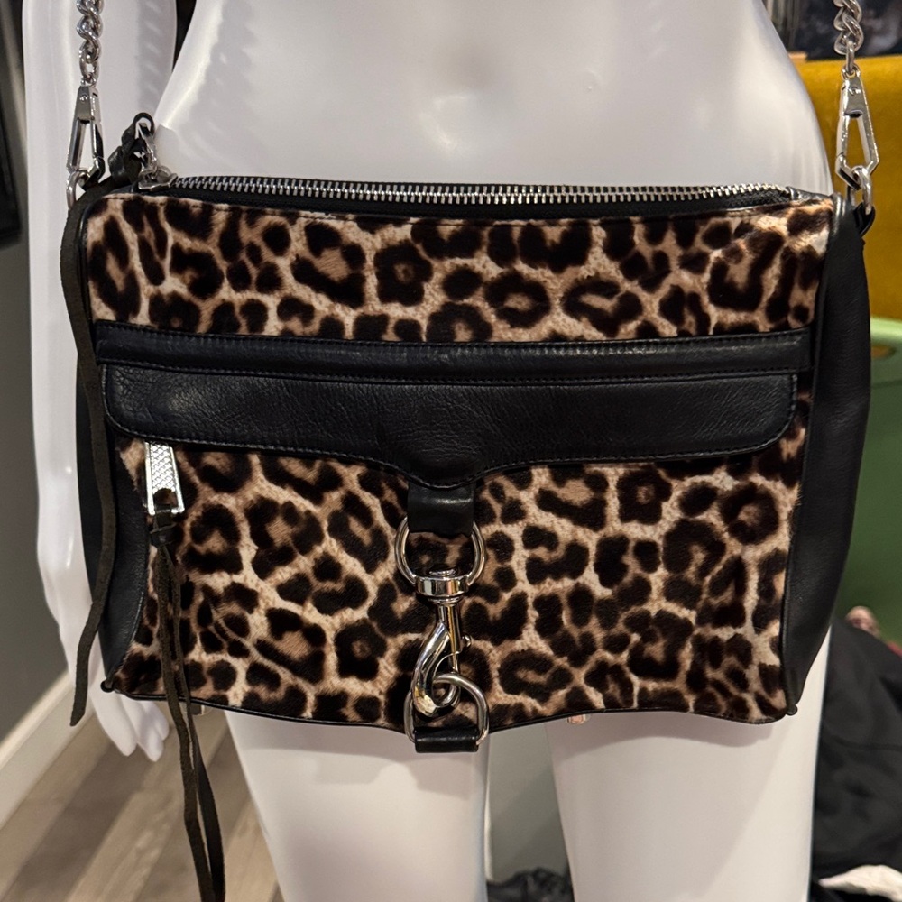REBECCA MINKOFF large MAB leopard